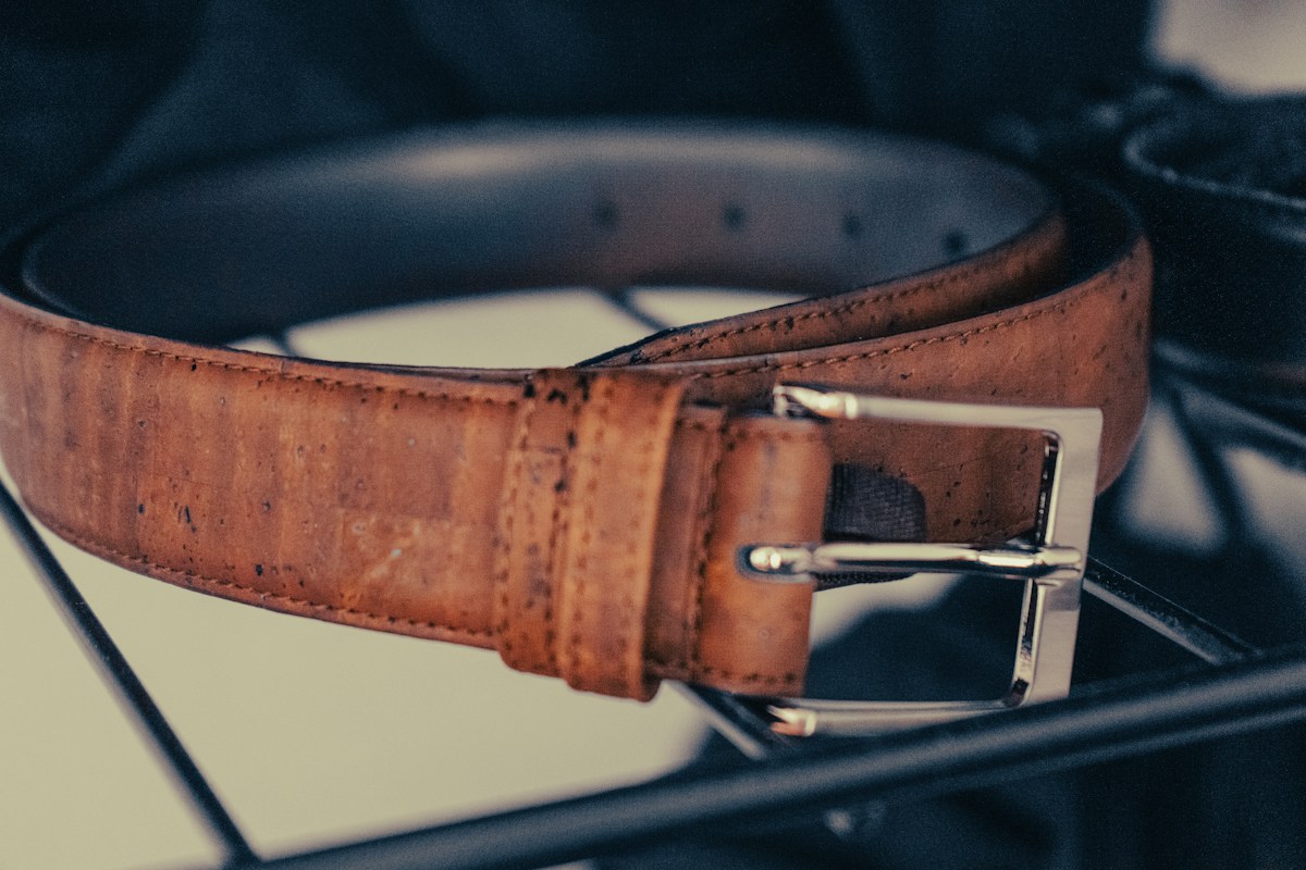ALB-ACC-003-1 Aureus Reversible Leather Monogram Belt - Image 1