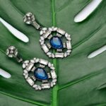 Celeste Diamond Pavé Drop Earrings