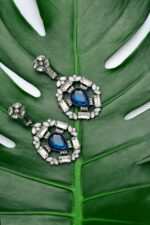 Celeste Diamond Pavé Drop Earrings