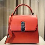 Monaco Quilted Rose-Gold Handbag