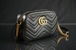 Monaco Quilted Rose-Gold Handbag - Image 2