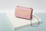 Sienne Croc-Embossed Evening Clutch - Image 2
